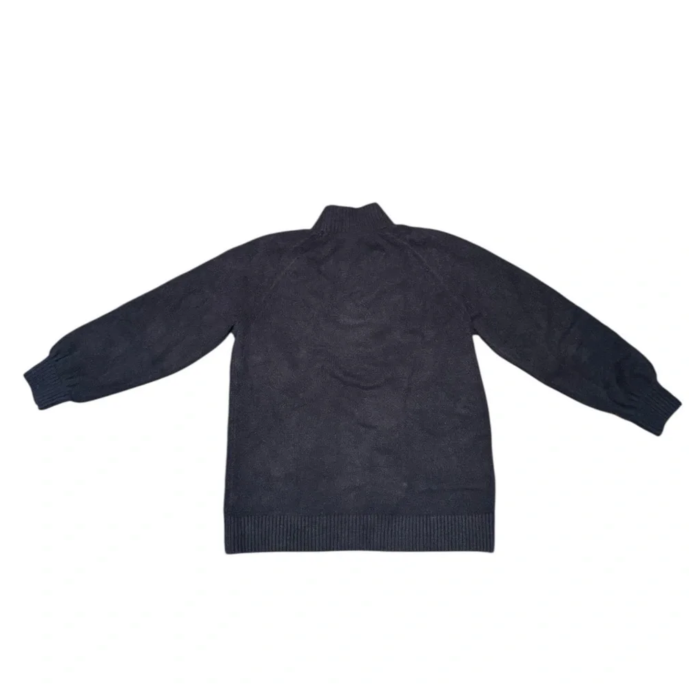 White + Warren black Turtleneck Sweater